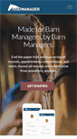 Mobile Screenshot of barnmanager.com